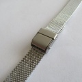 Ocelový jemný zajímavý tah - řemínek na hodinky  - 12mm - stainless steel 