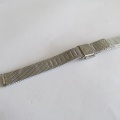 Ocelový jemný zajímavý tah - řemínek na hodinky  - 12mm - stainless steel 
