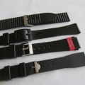Řemínky - lehké - elegantní - sportovní - plast - 4 kusy - 18mm