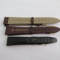 Řemínky na hodinky 18mm - 3 kusy