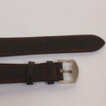 hodinkový řemínek 20mm, černý