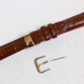 hodinkový řemínek - motýlek, 20mm, hnědý