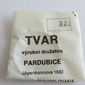 SKLO NA NÁRAMKOVÉ HODINKY - 322 - NOVÉ NEPOUŽITÉ - TVAR PARDUBICE