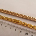Originální zlacené tahy na dámské hodinky Prim v perfektním stavu 12 + 10mm