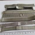 Ocelové tahy - řemínky na hodinky 20+18+16+14mm - stainless steel - 7 kusů, č.2