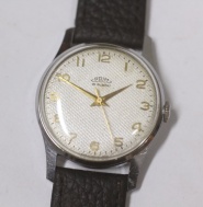 pánské hodinky PRIM 014, bílý šupinatý číselník