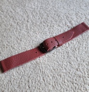 Červený řemínek 18mm