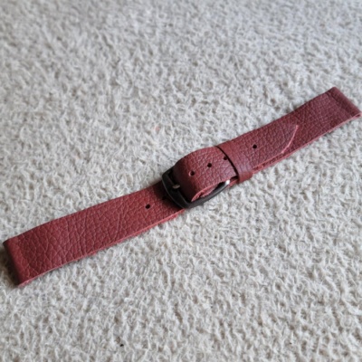 Červený řemínek 18mm