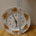 Nástěnné hodiny - PRIM ELECTRIC - Květinový vzor
