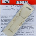 Rok 1982 - krabička Prim + záruční list 