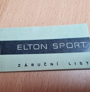 Elton Sport Záruční List